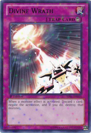 Divine Wrath [BP01-EN054] Starfoil Rare (ONLINE ORDER ONLY)