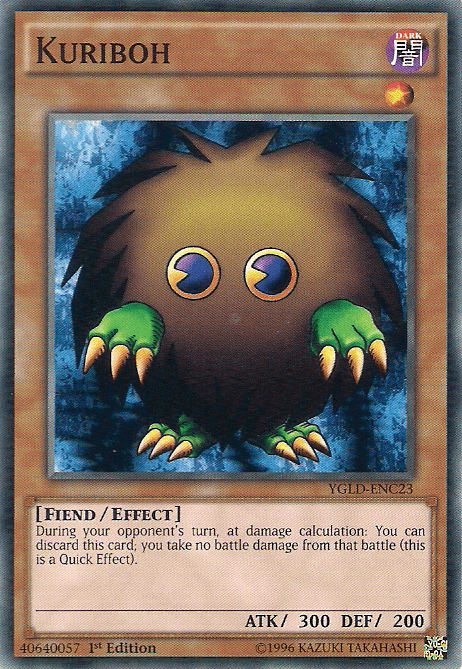 Kuriboh [YGLD-ENC23] Common (ONLINE ORDER ONLY)