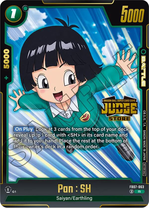 Pan : SH (Judge Pack (Store Judge) 05) [Fusion World Tournament Cards]
