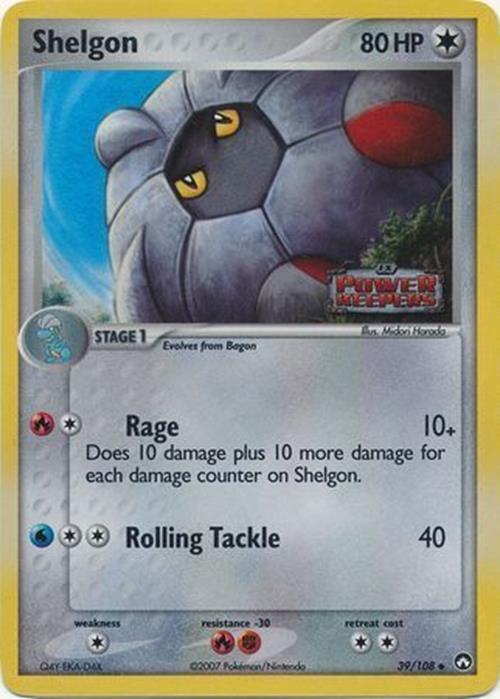 Shelgon (39/108) (Stamped) [EX: Power Keepers] (Online Only)