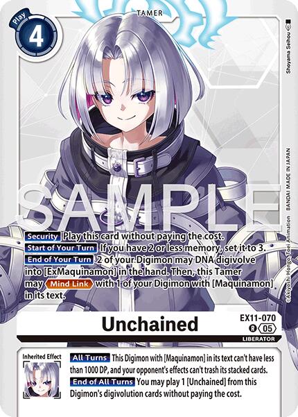 Unchained [EX11-070] [Dawn of Liberator]