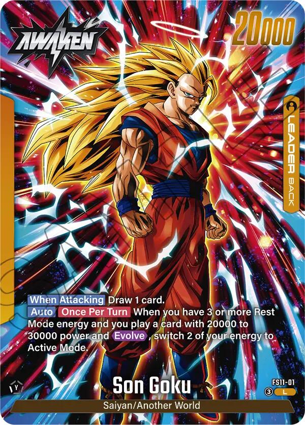 Son Goku (FS11-01) [Starter Deck EX: The Phase of Evolution]