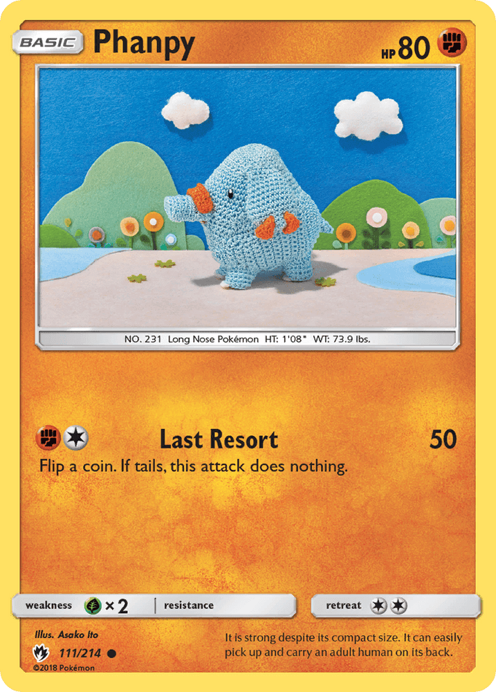 Phanpy (111/214) [Sun & Moon: Lost Thunder] (Online Only)