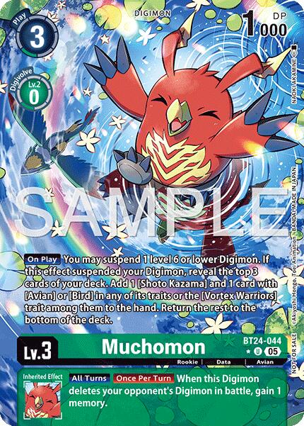 Muchomon [BT24-044] (Box Topper) [Time Stranger]