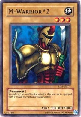 M-Warrior #2 [LOB-EN077] Common (ONLINE ORDER ONLY)