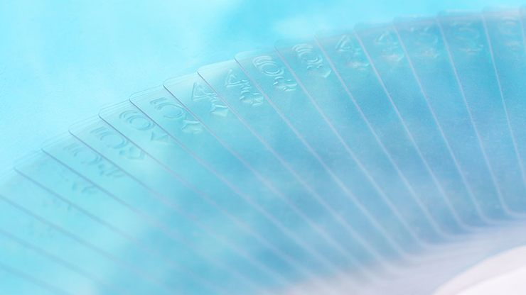 Invisible AQUA Playing Cards by MPC (ONLINE ORDER ONLY)