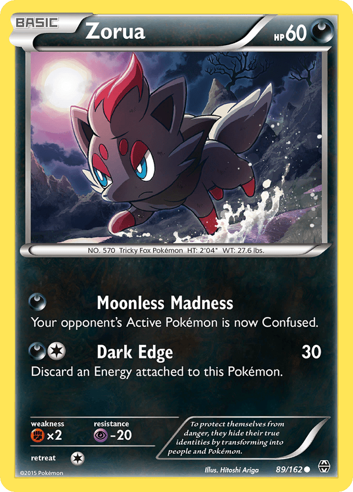 Zorua (89/162) [XY: BREAKthrough] (Online Only)