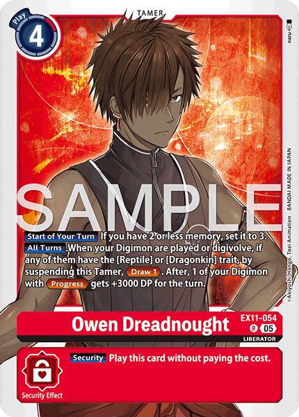 Owen Dreadnought [EX11-054] [Dawn of Liberator]