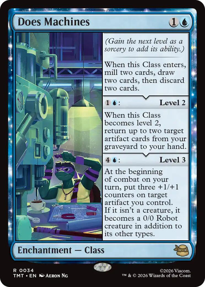 Does Machines [Teenage Mutant Ninja Turtles]