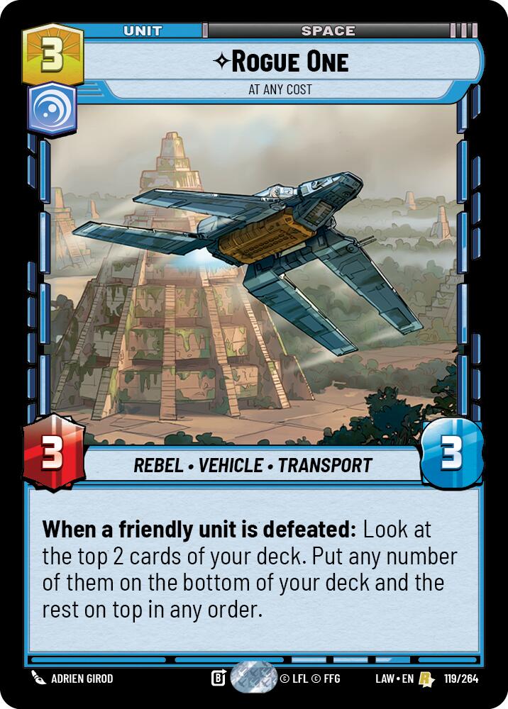 Rogue One - At Any Cost (119/264) (119/264) [A Lawless Time]
