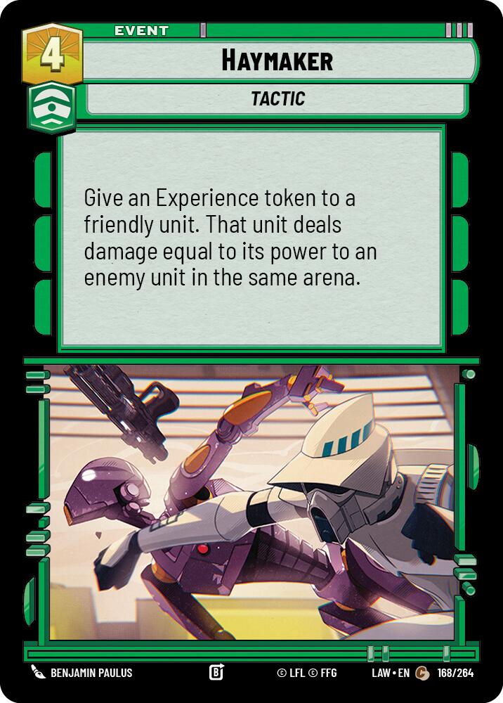 Haymaker (168/264) (168/264) [A Lawless Time]