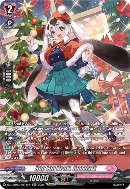 Hop Lop Heart, Rocclark (DZ-LBT02/SR11EN) [Lyrical Monasterio Season of Wonders]