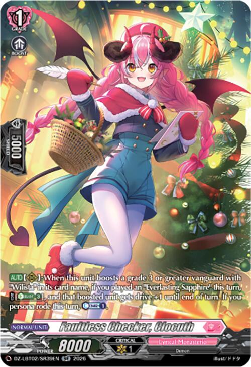 Faultless Checker, Clocuth (DZ-LBT02/SR39EN) [Lyrical Monasterio Season of Wonders]