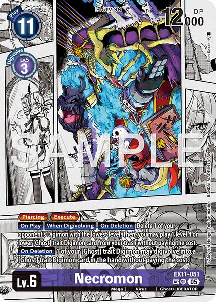 Necromon [EX11-051] (SP) [Dawn of Liberator]