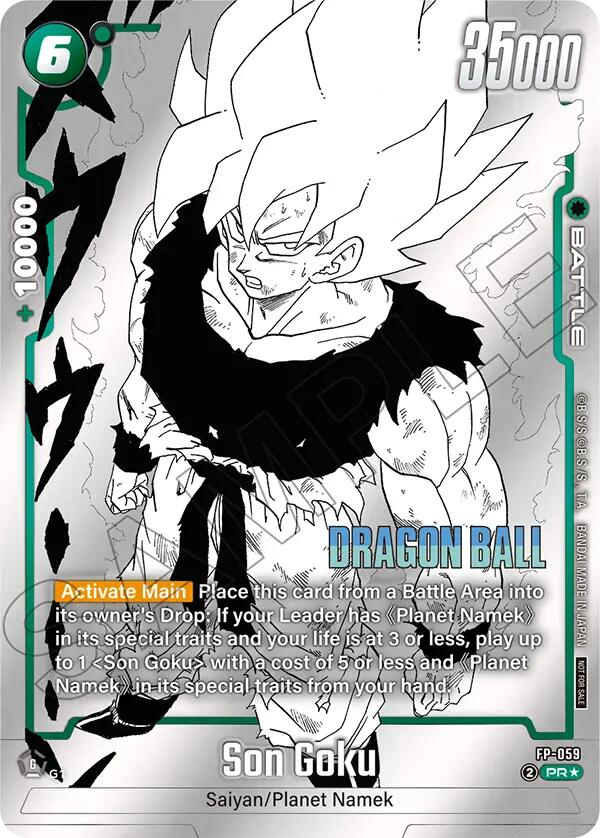 Son Goku (FP-059) (Tournament Pack MANGA ver. SPECIAL) [Fusion World Tournament Cards]