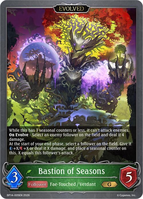 Bastion of Seasons (Evolved) (BP14-005EN) [Banquet of Dreams]