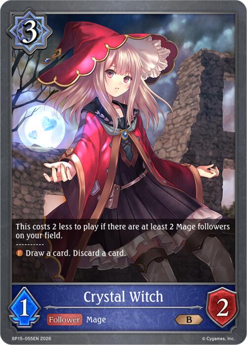 Crystal Witch (BP15-055EN) [Trial of the Omens]