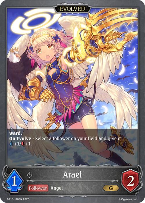 Arael (Evolved) (BP15-116EN) [Trial of the Omens]