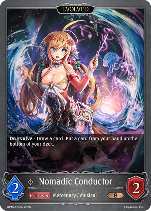 Nomadic Conductor (Evolved) (BP15-124EN) [Trial of the Omens]