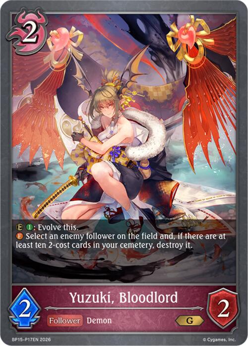 Yuzuki, Bloodlord - P17 (Foil) (BP15-P17EN) [Trial of the Omens]