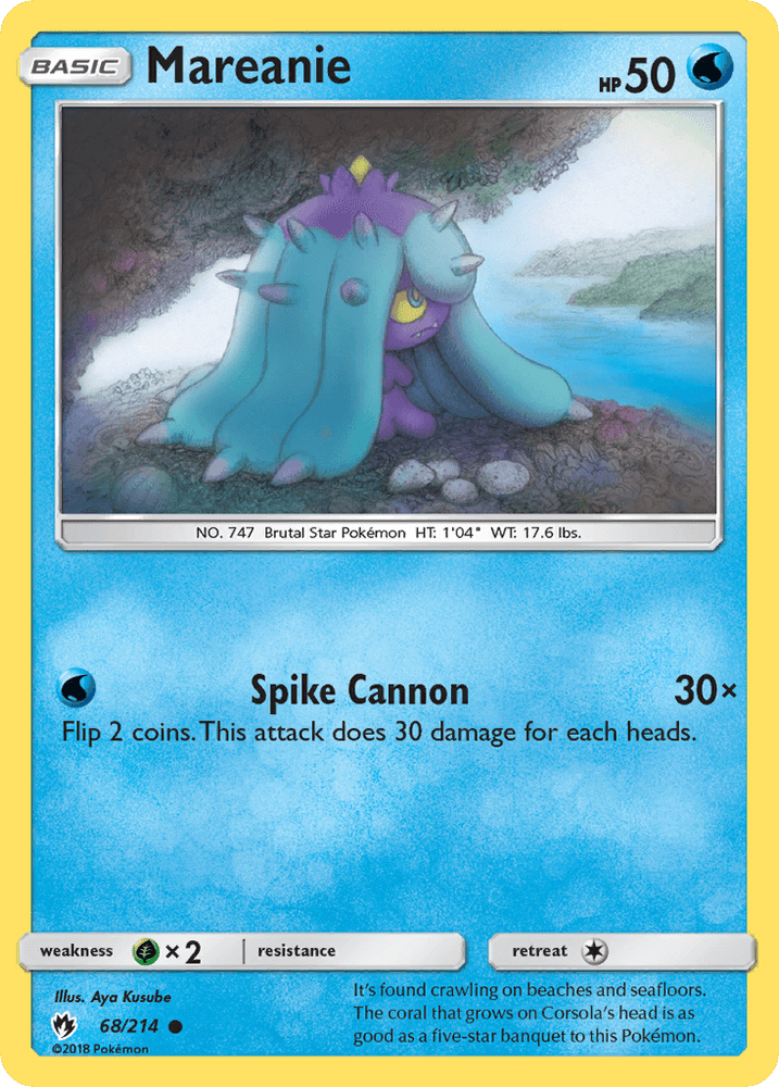 Mareanie (68/214) [Sun & Moon: Lost Thunder] (Online Only)