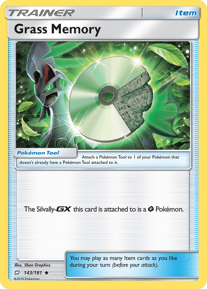 Grass Memory (143/181) [Sun & Moon: Team Up] (Online Only)