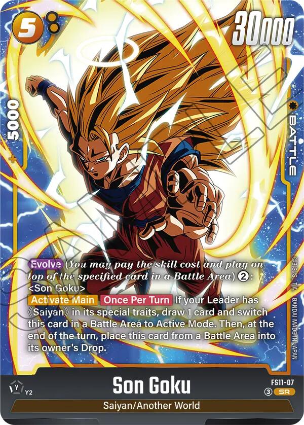 Son Goku (FS11-07) [Starter Deck EX: The Phase of Evolution]