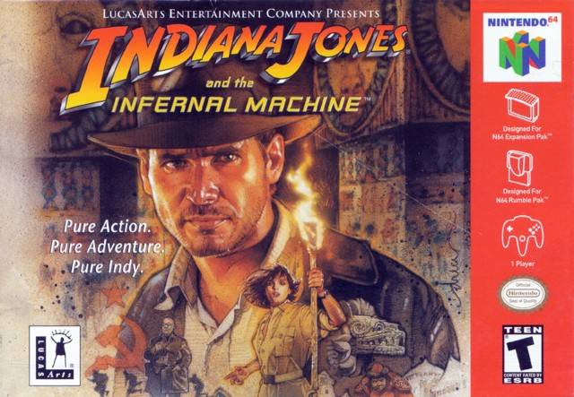Indiana Jones Infernal Machine (Nintendo 64) (Online Order Only)