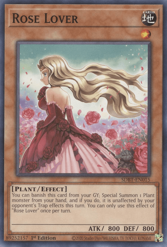 Rose Lover [SDBT-EN015] Common (ONLINE ORDER ONLY)