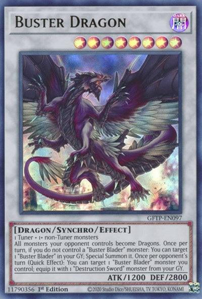 Buster Dragon [GFTP-EN097] Ultra Rare (ONLINE ORDER ONLY)