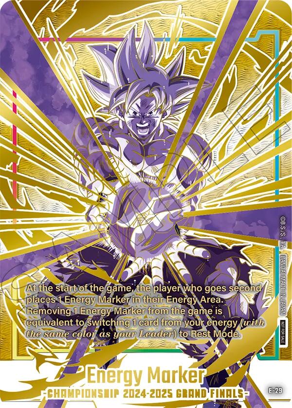 Energy Marker (E-29) [Fusion World Energy Markers]