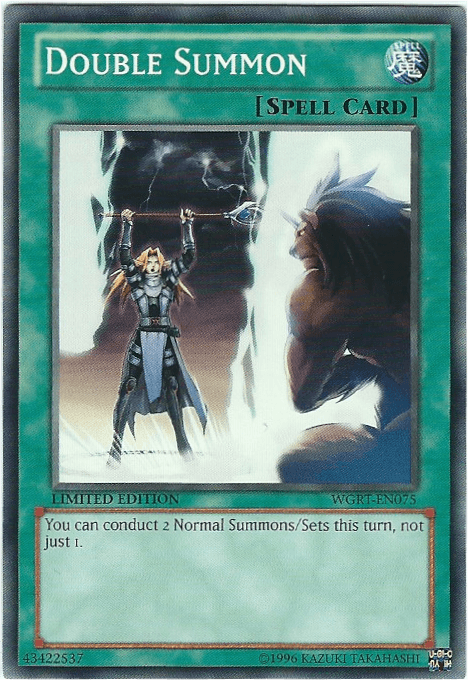 Double Summon [WGRT-EN075] Common (ONLINE ORDER ONLY)