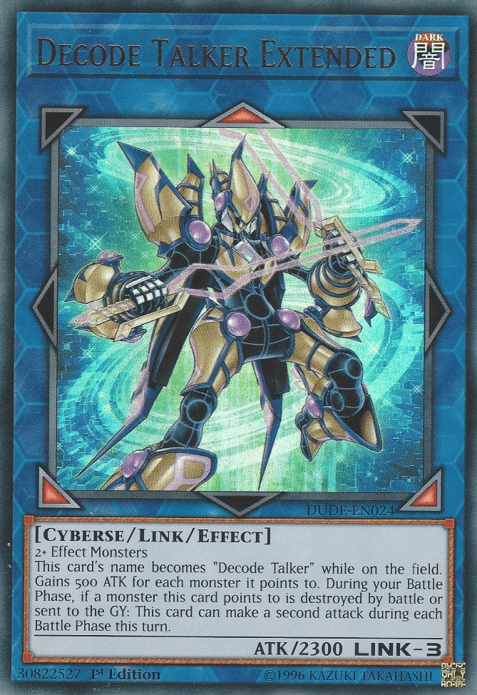 Decode Talker Extended [DUDE-EN024] Ultra Rare (ONLINE ORDER ONLY)