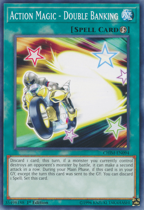 Action Magic - Double Banking [CHIM-EN094] Common (ONLINE ORDER ONLY)