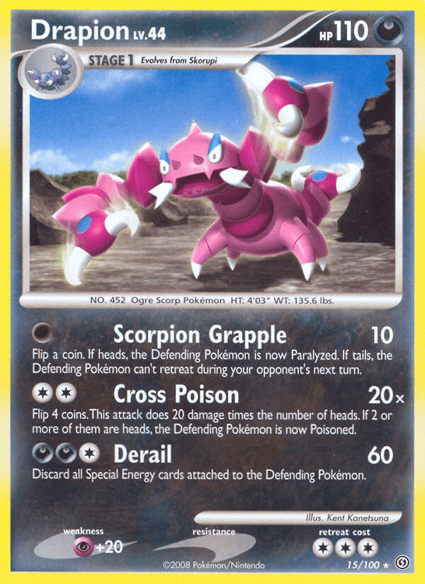 Drapion (15/100) [Diamond & Pearl: Stormfront] (Online Only)
