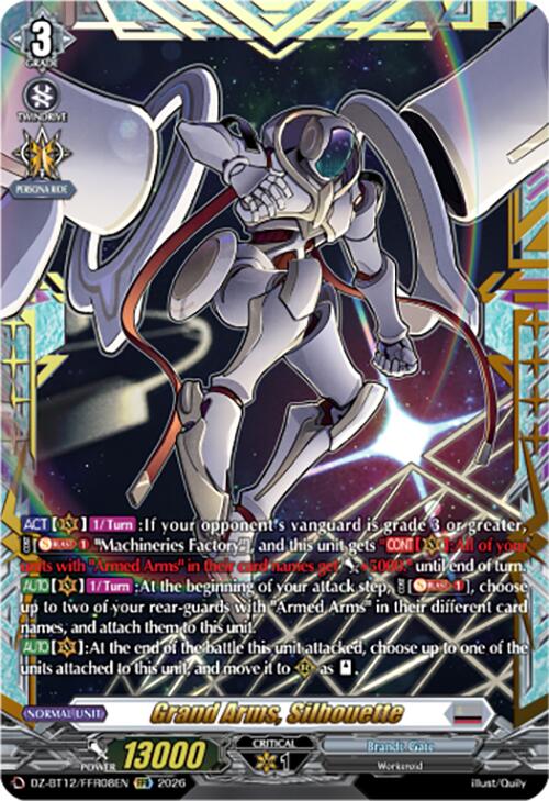 Grand Arms, Silhouette (DZ-BT12/FFR08EN) [Chasm of Lost Souls]
