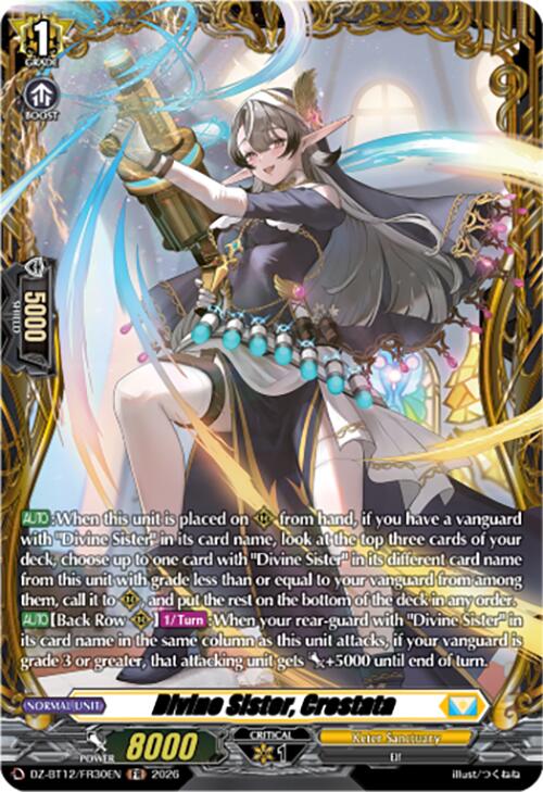 Divine Sister, Crostata (DZ-BT12/FR30EN) [Chasm of Lost Souls]