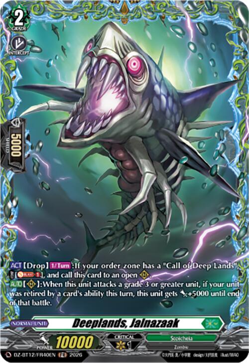 Deeplands, Jalnazaak (DZ-BT12/FR40EN) [Chasm of Lost Souls]
