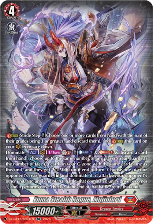 Enma Stealth Rogue, Mujinlord (DZ-BT12/SR01EN) [Chasm of Lost Souls]