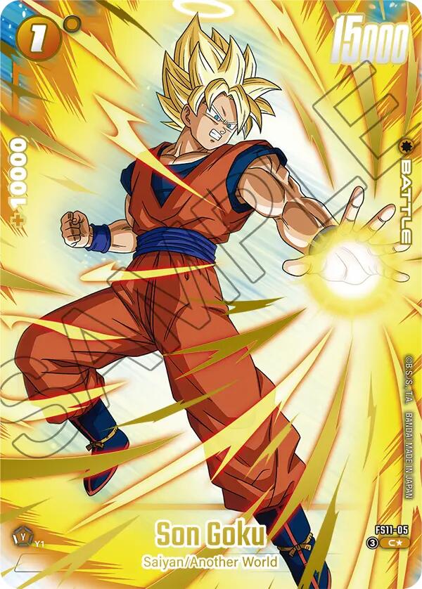 Son Goku (FS11-05) (Gold) [Starter Deck EX: The Phase of Evolution]