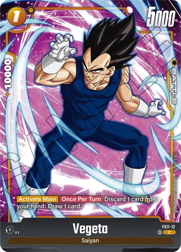 Vegeta (FS11-12) [Starter Deck EX: The Phase of Evolution]