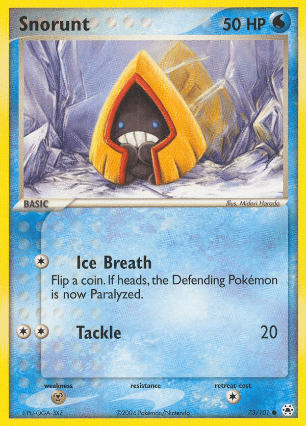 Snorunt (73/101) [EX: Hidden Legends] (Online Only)