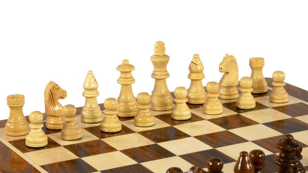 Chess Set - 12" Folding wood Magnetic Chess (ONLINE ORDER ONLY)