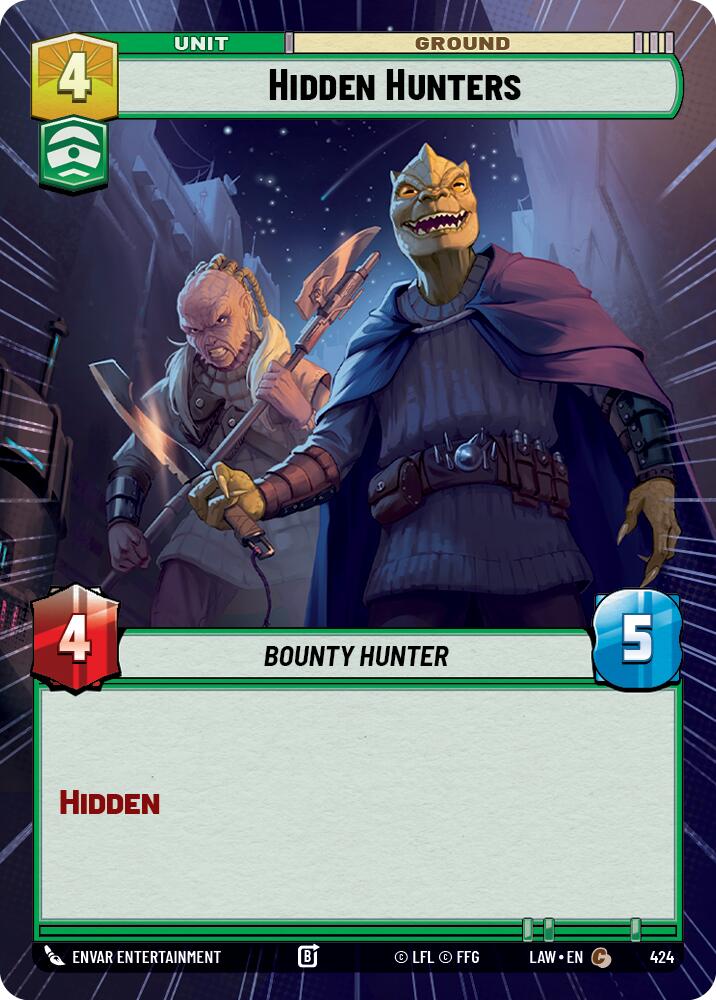 Hidden Hunters (424) (Hyperspace) (424) [A Lawless Time]