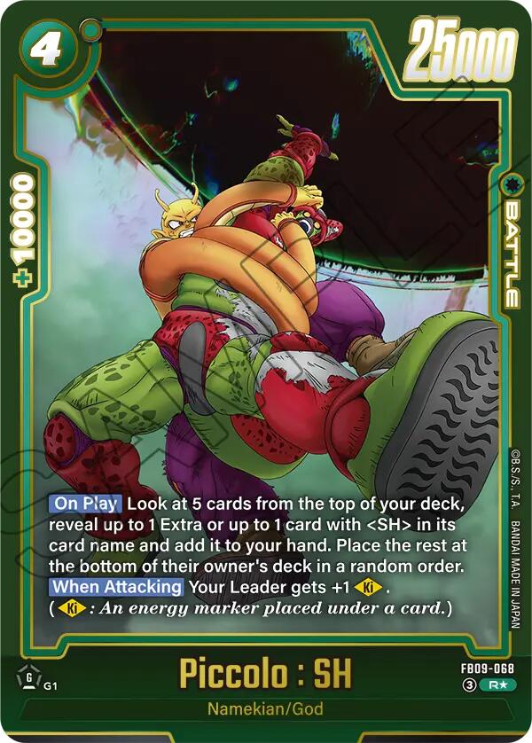Piccolo : SH (FB09-068) (Alternate Art) [Dual Evolution]