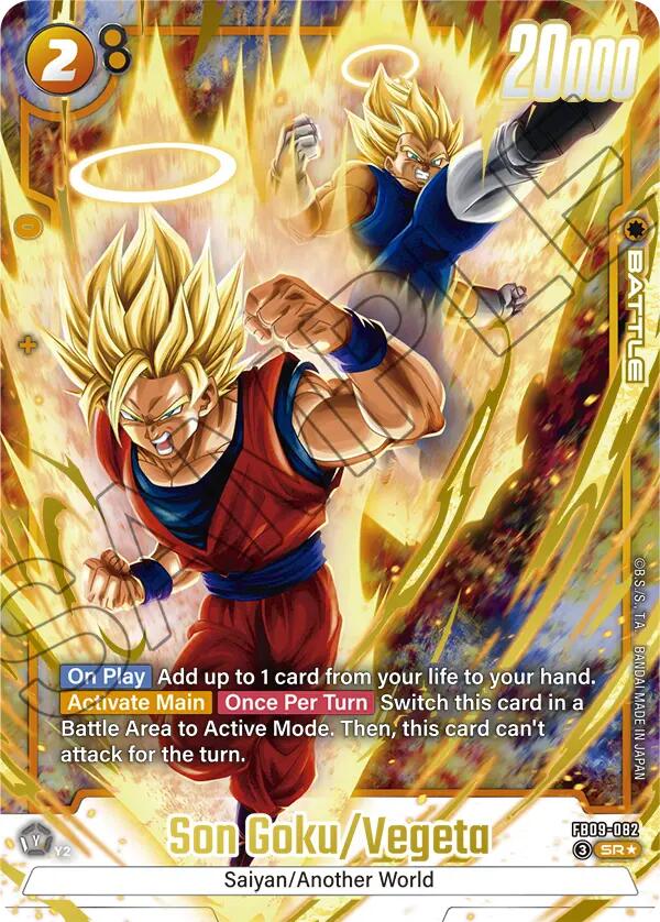 Son Goku/Vegeta (Alternate Art) [Dual Evolution]