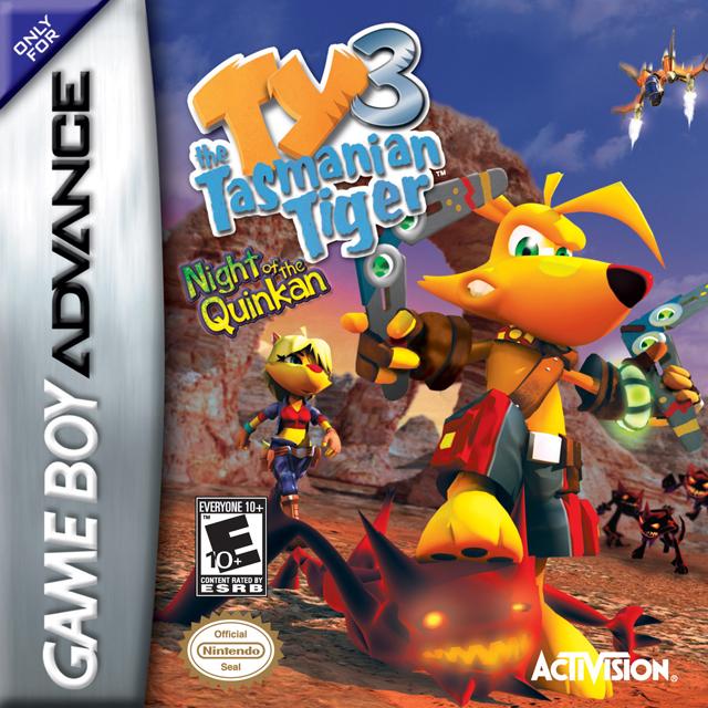 Ty the Tasmanian Tiger 3: Night Of The Quinkan (Gameboy Advance) (ONLINE ORDER ONLY)