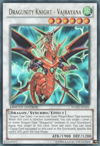 Dragunity Knight - Vajrayana [WGRT-EN101] Ultra Rare (ONLINE ORDER ONLY)