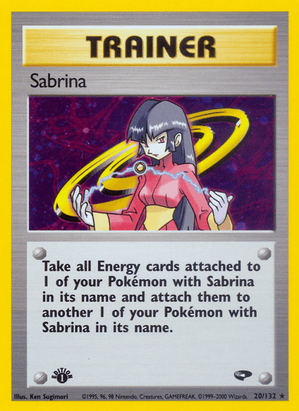 Sabrina (20/132) [Gym Challenge 1st Edition] (Online Only)