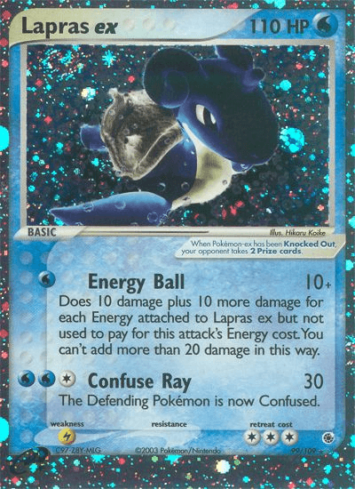 Lapras ex (99/109) [EX: Ruby & Sapphire] (Online Only)